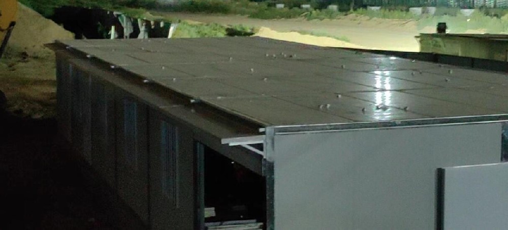 八十間活動房安裝完畢